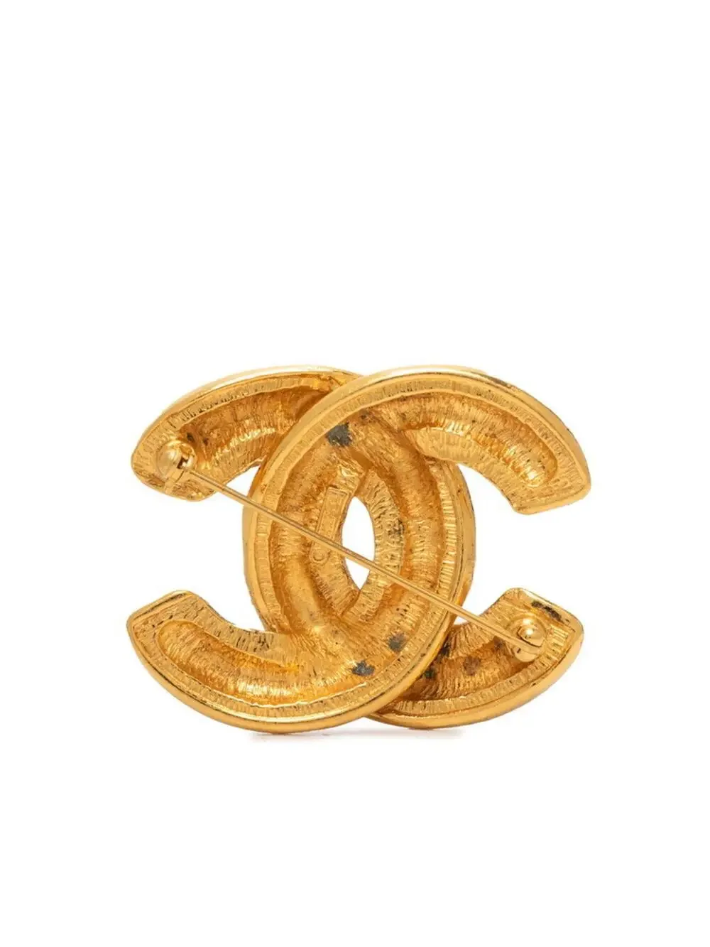 Chanel Cc Logo Brooch Metal #327481C76B